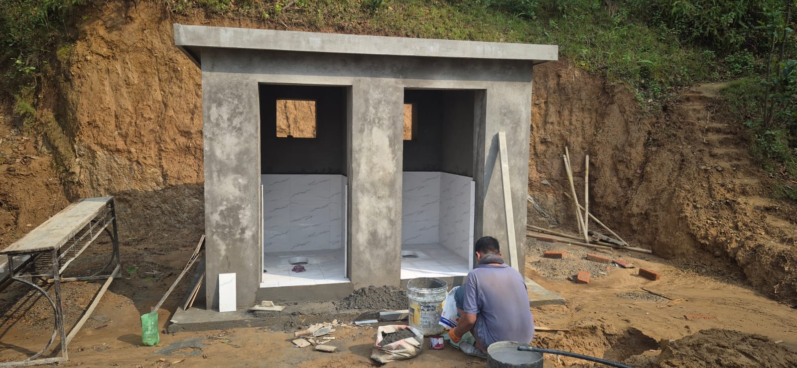 Toilet Construction Project at Shree Janajagriti Basic School